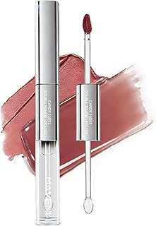 Brillo de labios de doble punta: aceite labia...