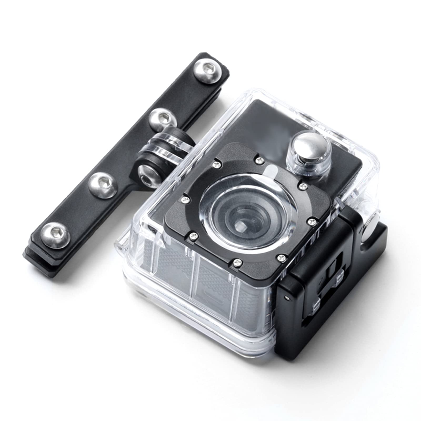Supporto Per Fotocamera Da Sella Bici In Alluminio CNC Con Viti E Chiave, Compatibile Con GoPro Hero, Xiaomi Yi, SJcam E Action Cam - 2