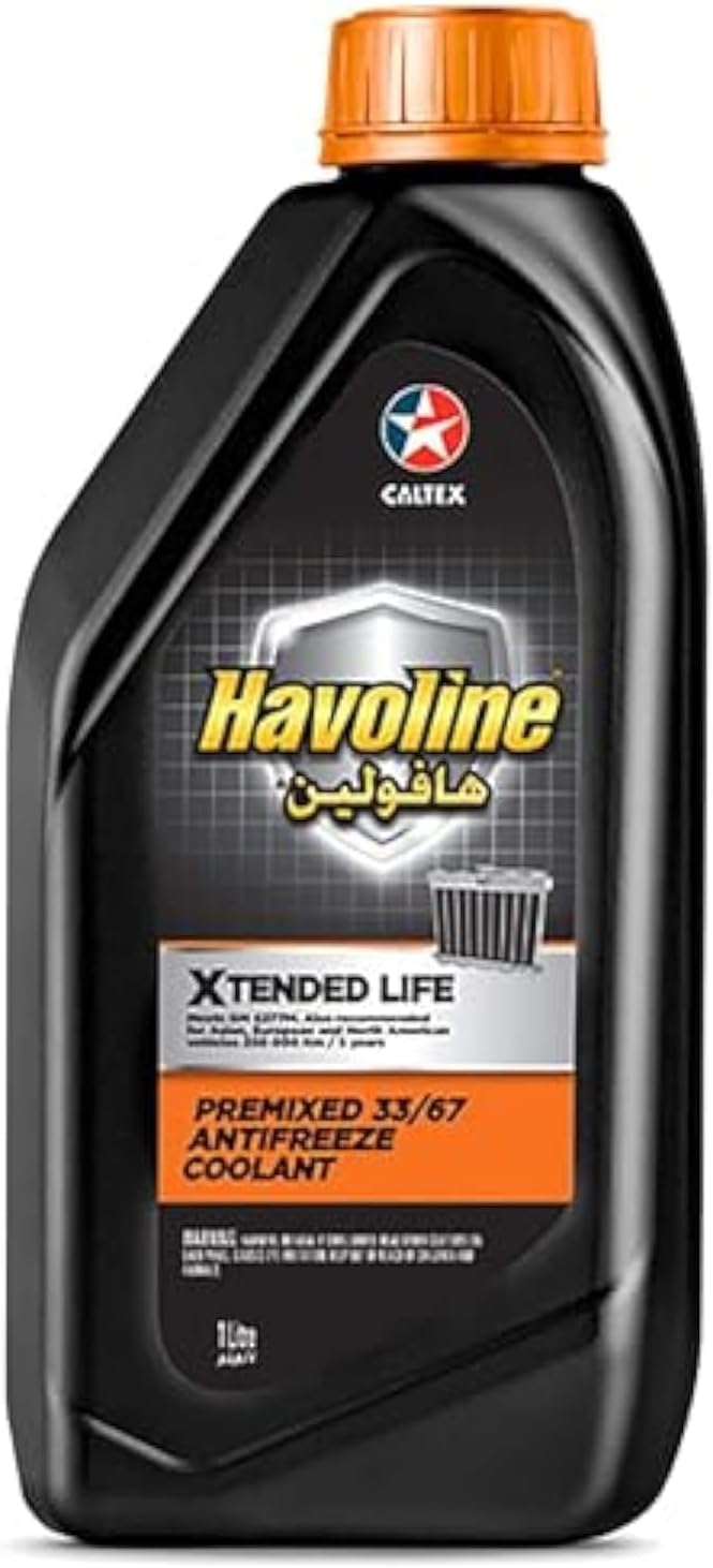 CALTEX Havoline Xtended Life Antifreeze & Coolant Premixed (33/67, 1L)