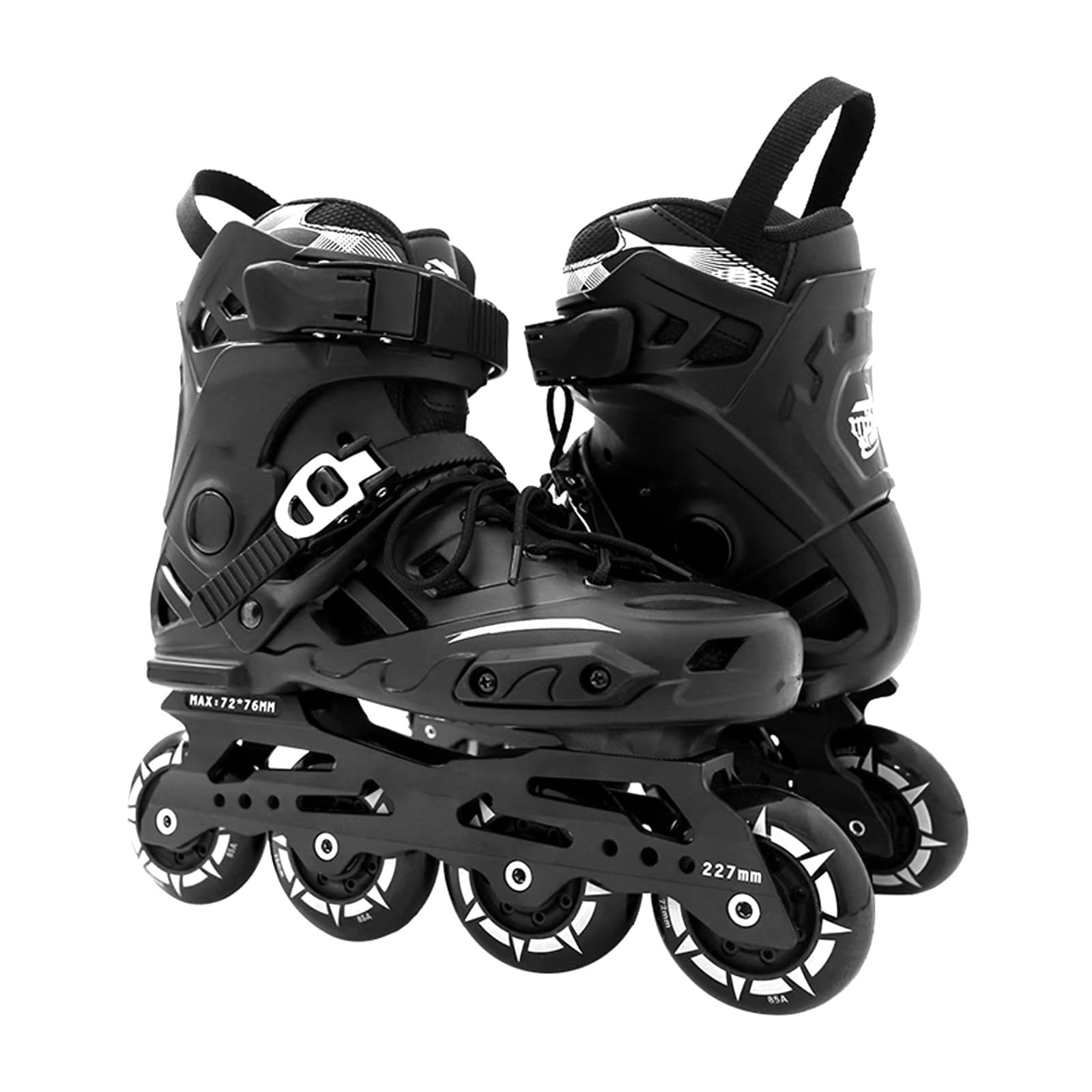 Rollers De Vitesse Professionnels en Ligne for Adultes, Rollers De Course Professionnels À Une Rangée en for Débutants Sports De Plein Air Fitness Hommes Et Femmes