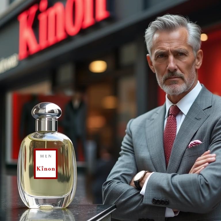 Kinon MEN - Herrenparfum - DuftzwillinG - Eau de Parfum - KM96 RAR - EdP - Vintage Duft - Frisch Würzig Holzig Feiner Herrenduft - 1996er DuftKlassiker Rarität (50 ml Prime)