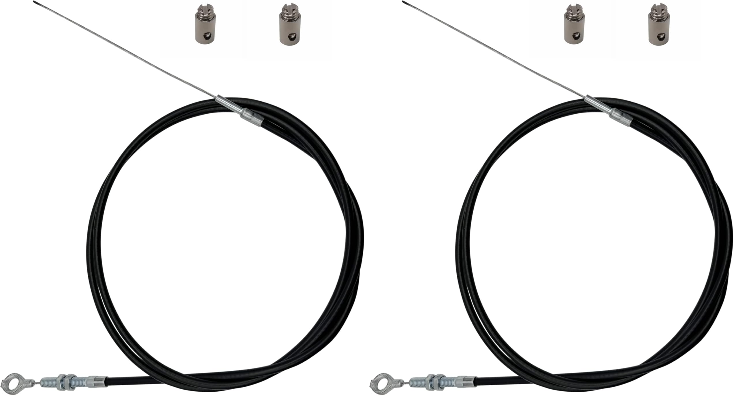 YAMAKATO Stainless 71 Inch Throttle Cable for Go Kart Predator 212 cc Engine GX160 GX200 196cc 5.5hp 6.5hp Manco 8252-1390 ASW Go Cart Accelerator (Pack of 2)