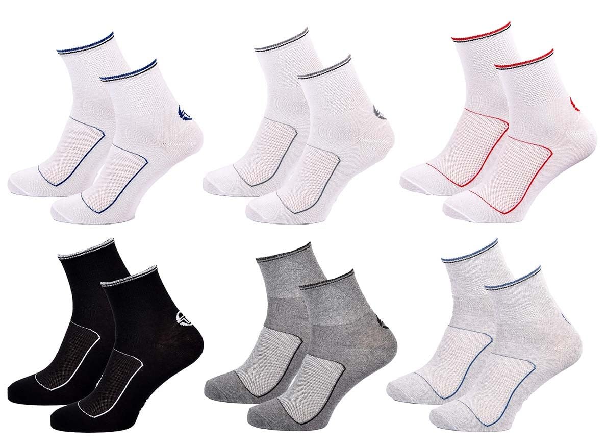 OZABI SERGIO TACCHINI QUARTER Socks - 6 Pcs 2720-43/46, 6 pcs 2720, 43-46