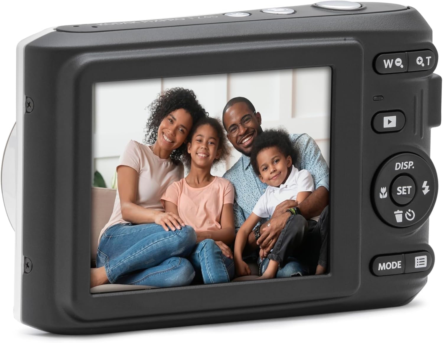 Kodak PIXPRO FZ45 Friendly Zoom 16 MP aparat cyfrowy Full HD, biały, zestaw z kartą pamięci 32 GB i torbą na aparat