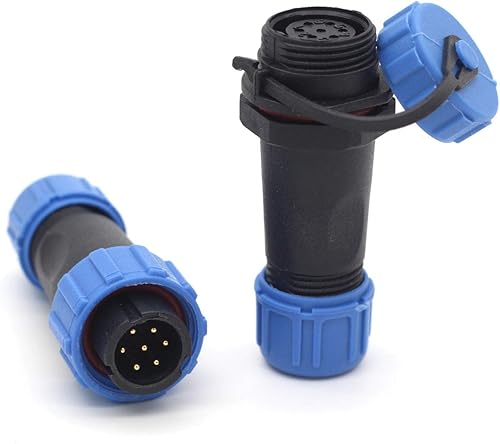 Miniatura 74 de SP13 2pin/3pin/4pin/5pin/6pin/7pin/9pin conector de cable de aviación, enchufe impermeable IP67, conector de equipo de luz LED