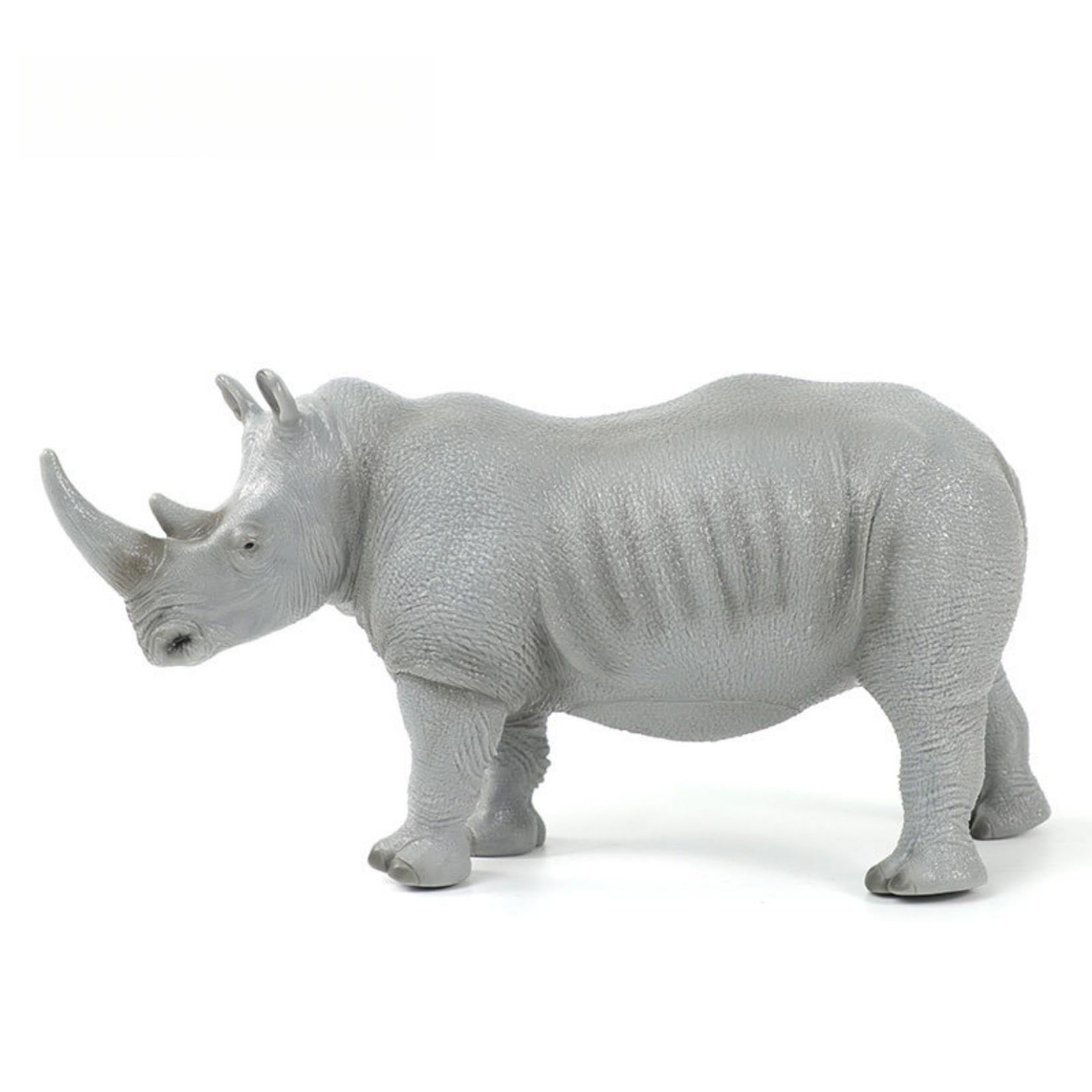 AMITD Rhinoceros Animal Model Collection Scene Decor