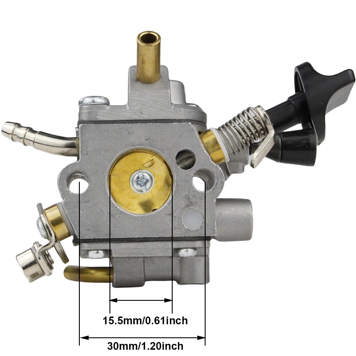 ZAMDOE 4283 120 0601 Carburatore per Stihl BR800 BR800X BR800CE soffiatore a Zaino Soffiatore per Foglie Sostituisce 4283-120-0601, con 4180-141-0300 Filtro Aria Guarnizione Candela Kit
