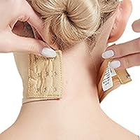 Vista 5 de Cinturón de dormir de cara completa, reutilizable, en forma de V, para adelgazar, correa para mascarilla, moldeador de masaje fino, cinturón facial