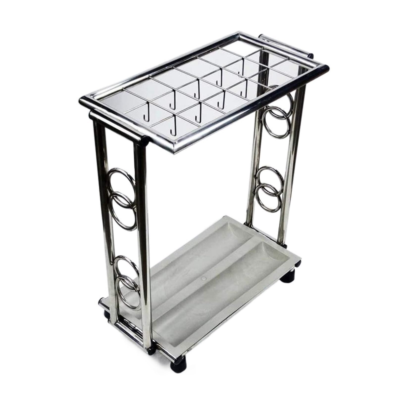 GHHVFEC Stainless Steel Umbrella Stand - Home Office Hotel Umbrella Holder for Stylish Storage and nization
