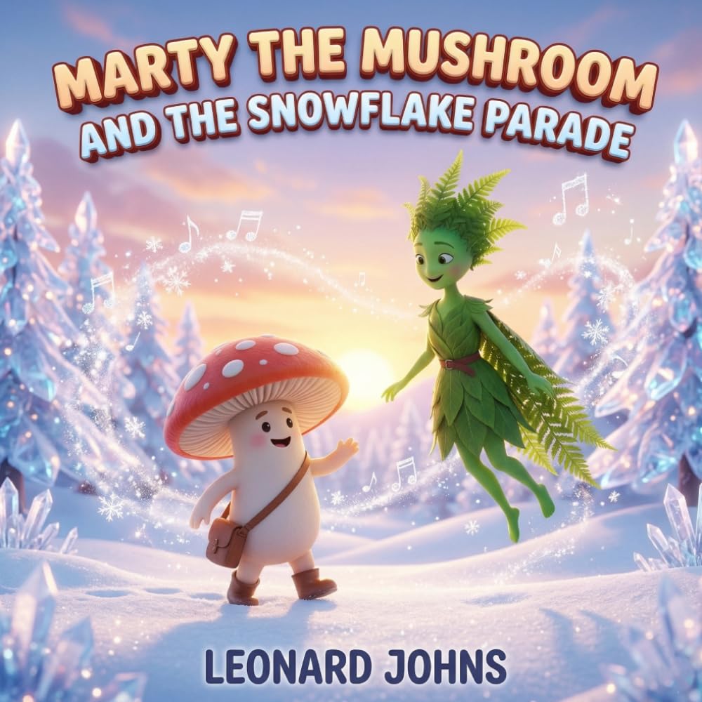 Marty the Mushroom and the Snowflake Parade: A Magical Winter Adventure About Patience, Patterns and Problem Solving | A Gentle Seasonal Story for ... Ages 4–8 (Marty the Mushroom Series of Books)