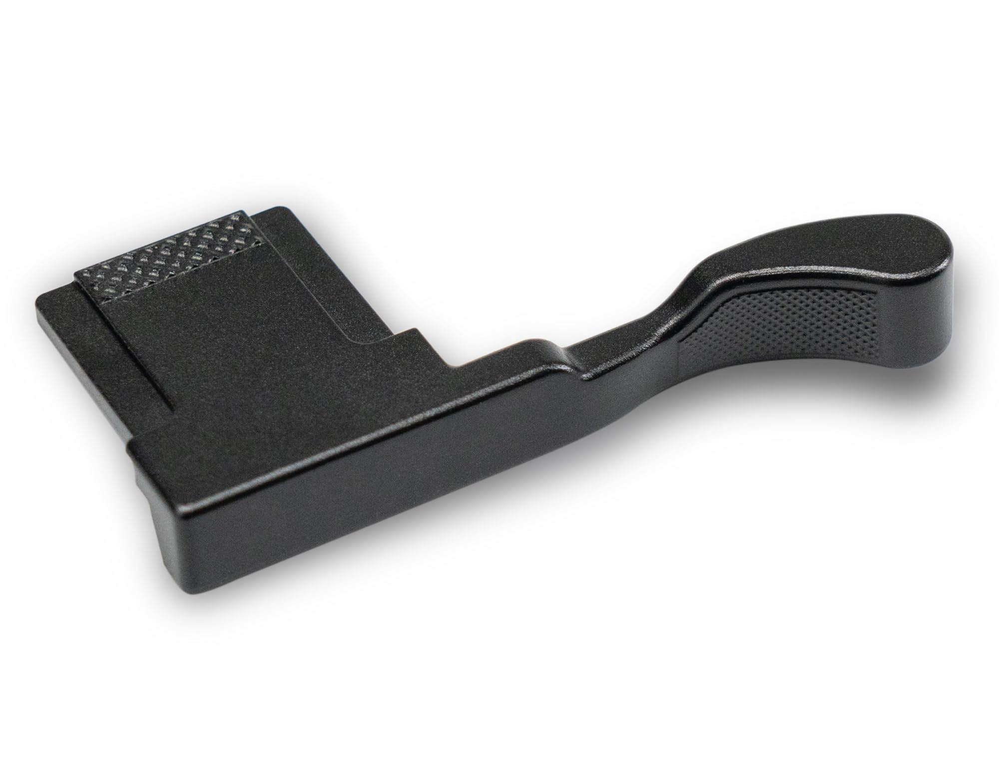 Iborrys Metal Thumb Up Grip for Fujifilm Fuji X100VI Camera, Hot Shoe Thumb Rest Support Grip ?Exclusive Vintage Anti-Slip Pattern, Enhance The camera's Grip Feel (Black)