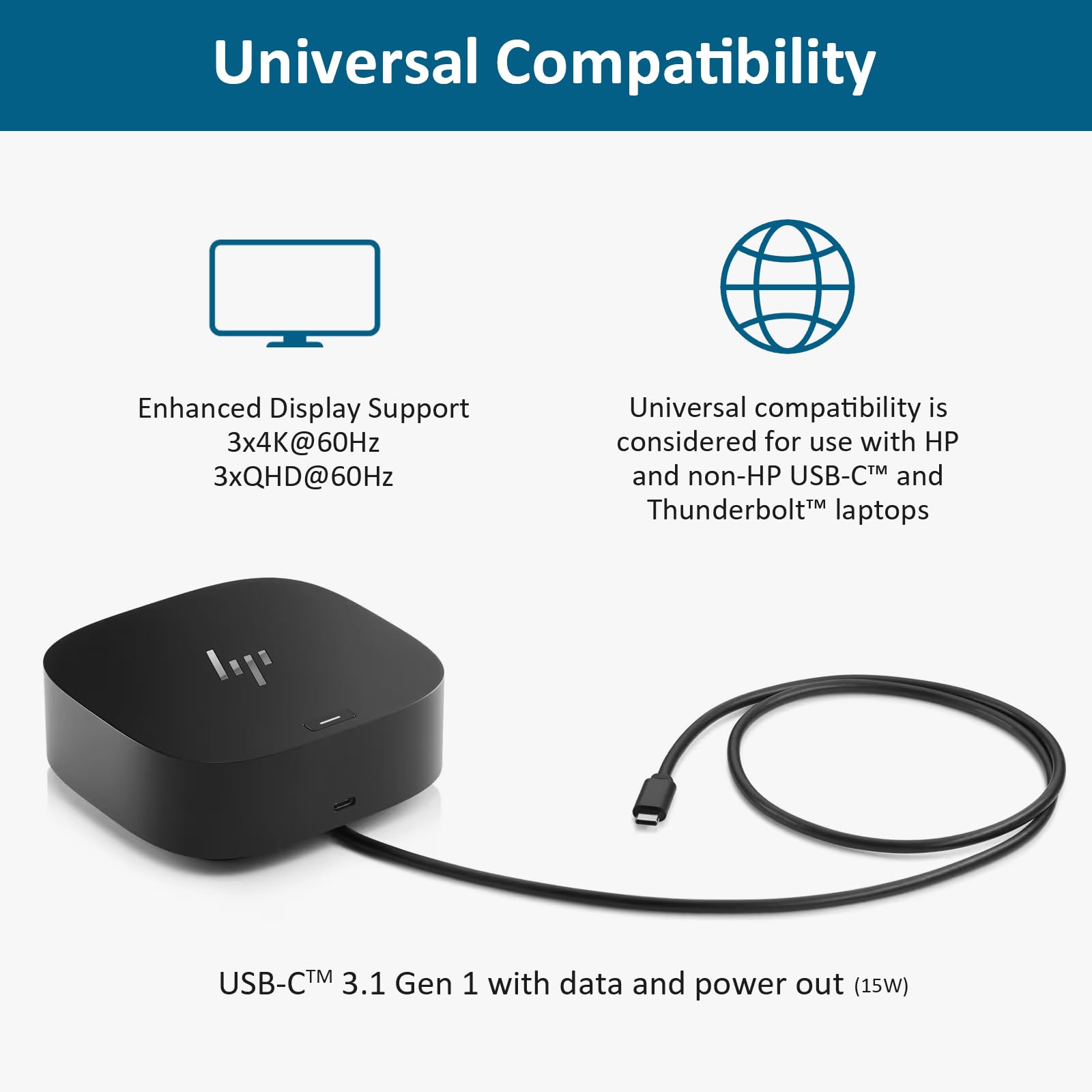 HP純正　ドッキングステーション エイチピー 純正新品 HP 280W 4J0G4AA (ヒューレット