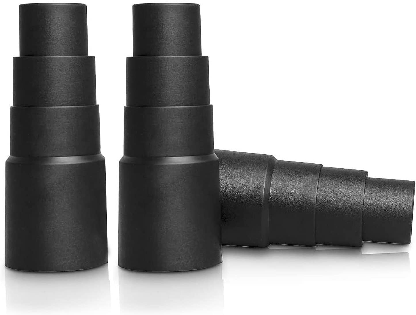 Excefore 4 Pcs Vacuum Cleaner Hose Adapter, Sander Dust Extraction Hose Adaptor for Random Orbital Sander, Jigsaw, Circular Saw Reducer (25mm/30mm/34mm/42mm)