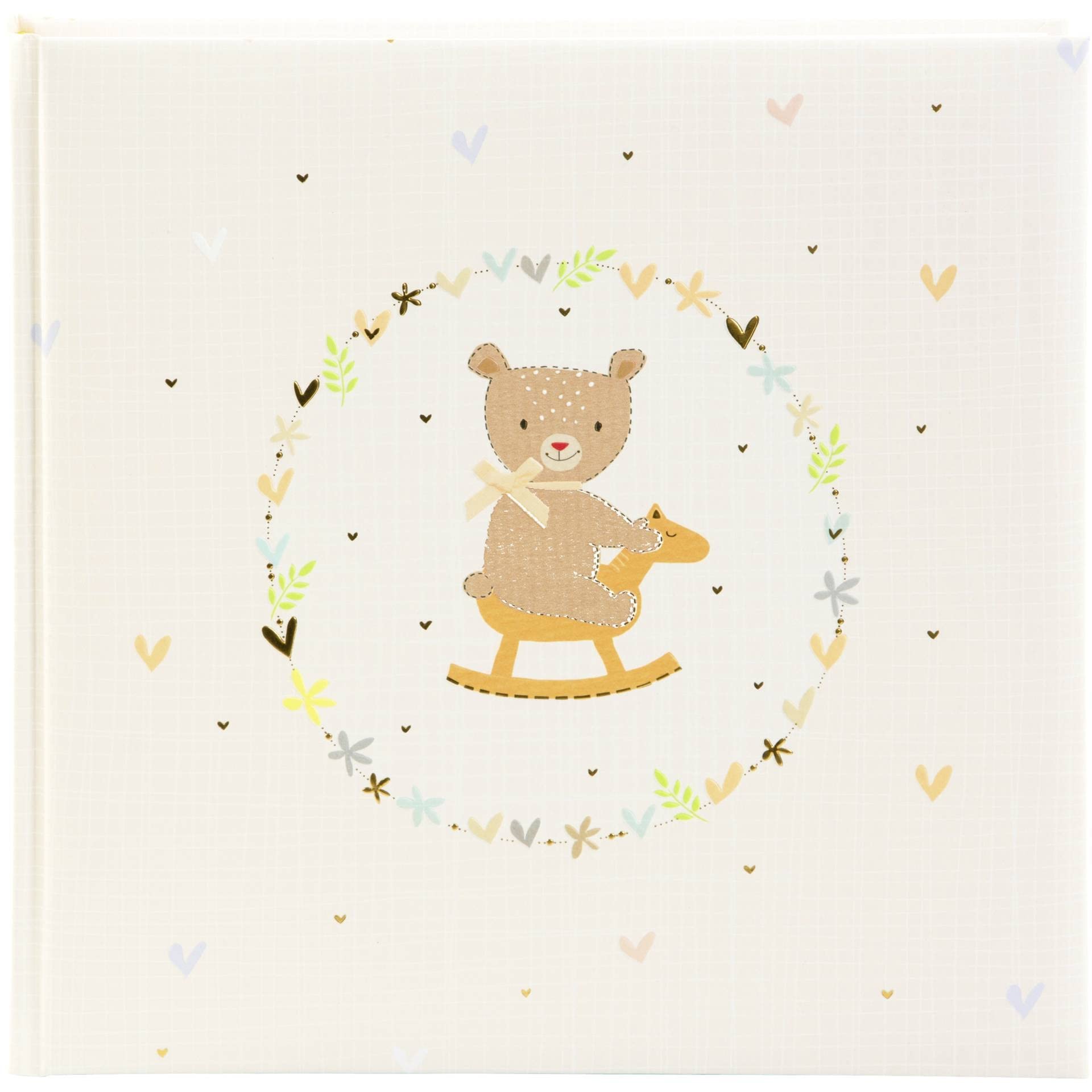 Babyalbum Von Goldbuch – Süßer Rocking Bear, 60 Seiten, 30x31 Cm, Perfekt Für Erinnerungen