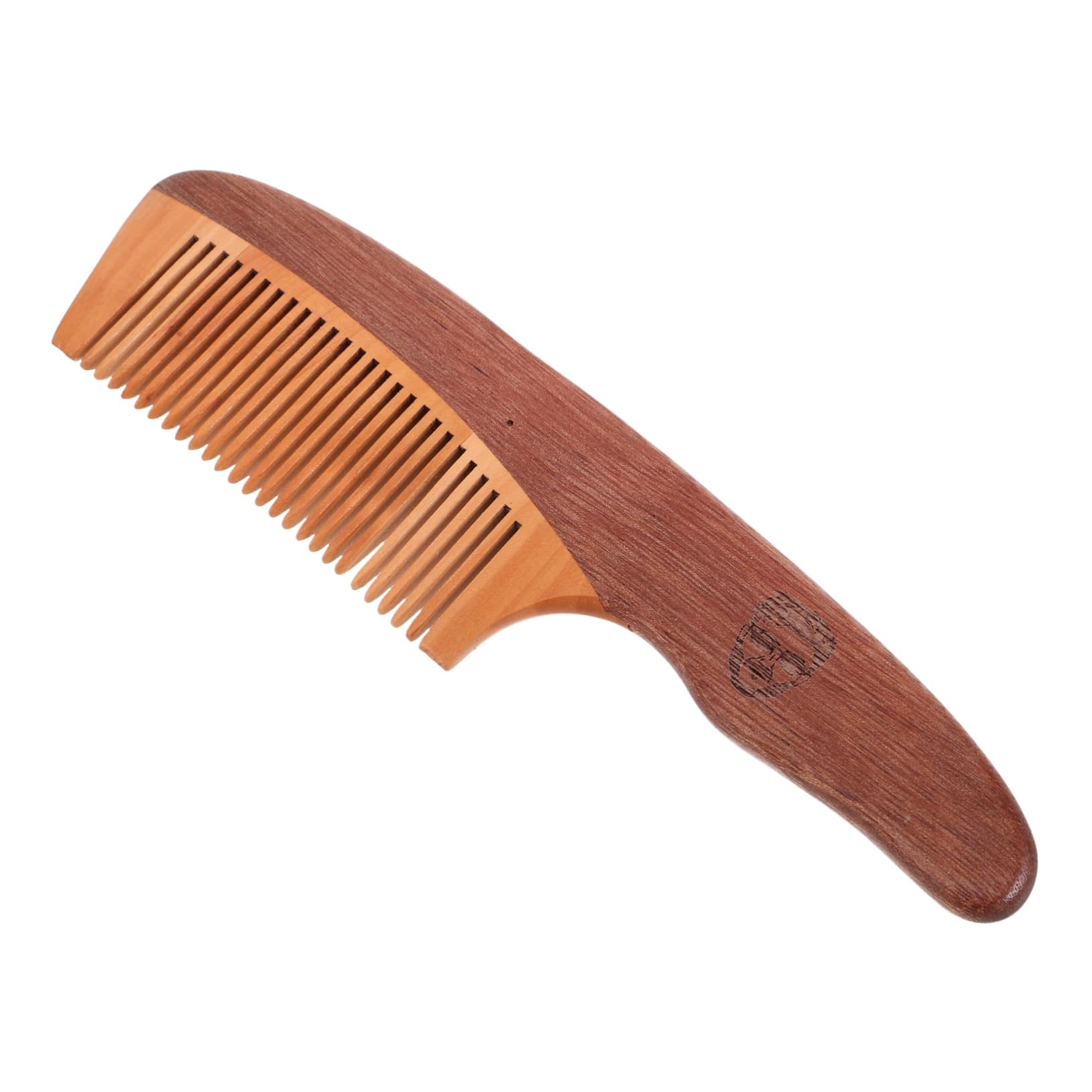 Ipetboom Wooden Beard Comb Beard Brush Facial Hair Brush Hair Dressing Comb Styling Tool for Men