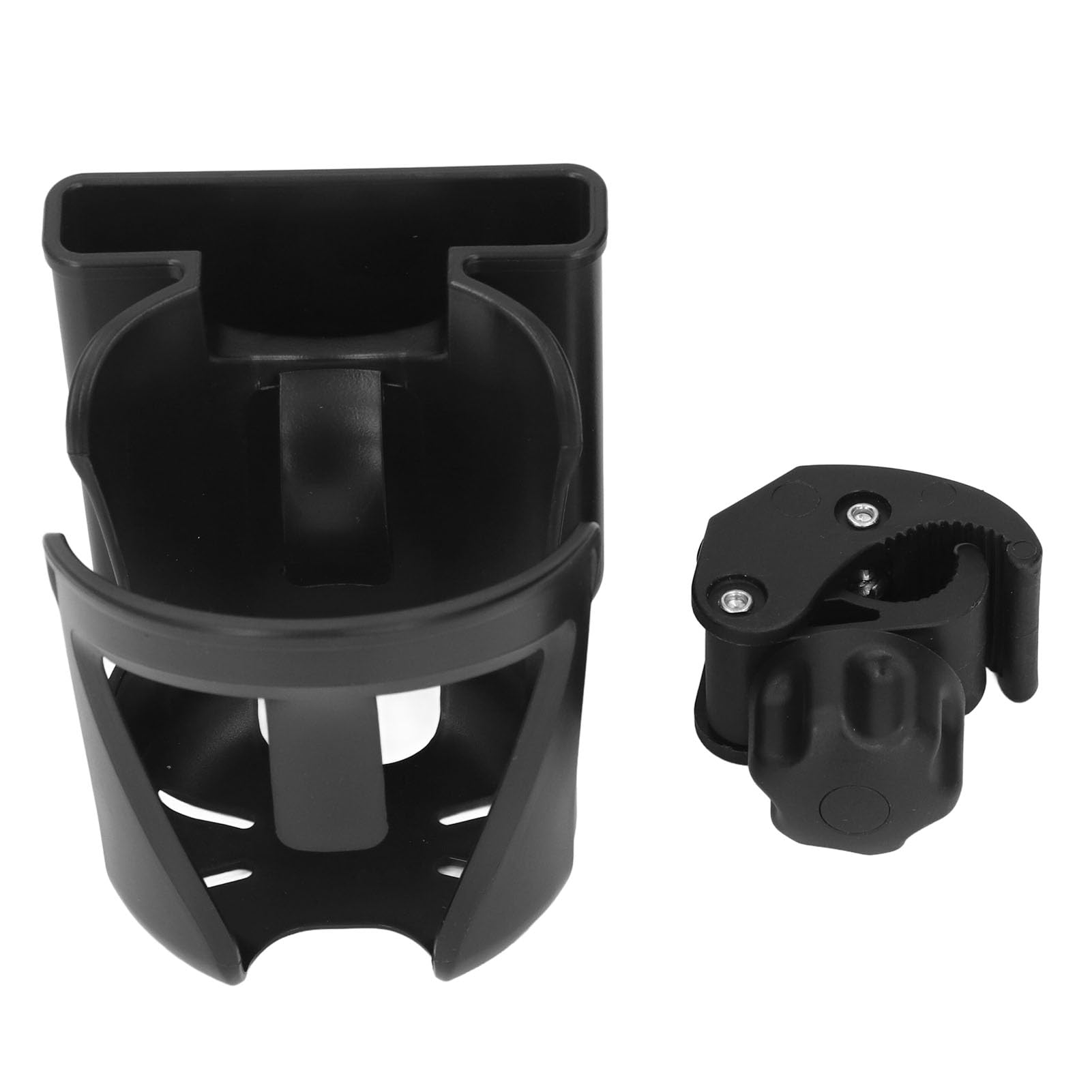 Suporte 3 Em 1 Para Carrinho De Bebê - Porta-Copo Duplo E Supporte De Celular | Ajustável 360° Universal
