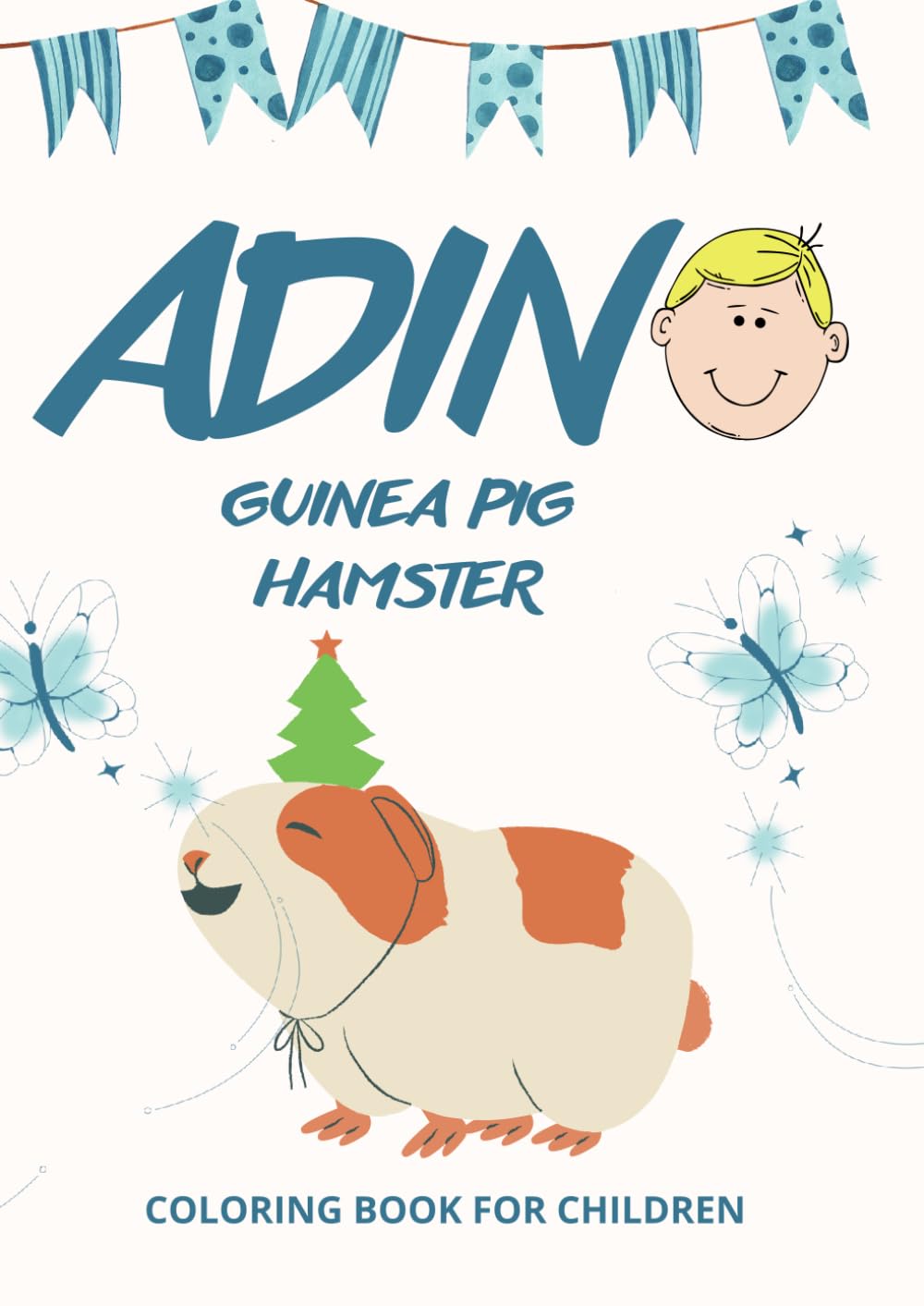 ADIN guinea pig/hamster: Coloring book for children