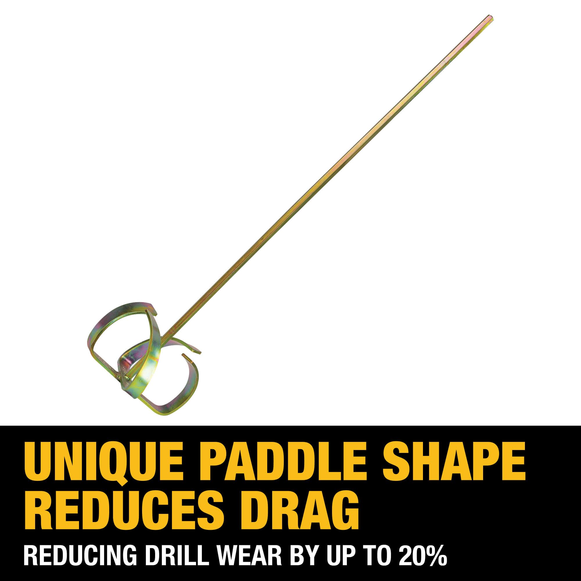DEWALT Drywall Mud Mixer | 32" Shaft and 7" Head | DXTT-2-292