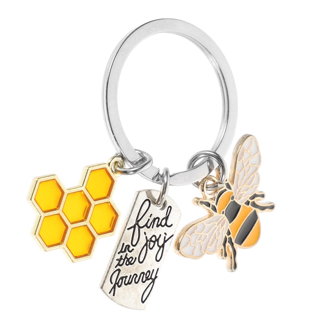 Amazon.co.jp: [LEDMOMO] ミツバチキーホルダー かわいい 蜂チャーム