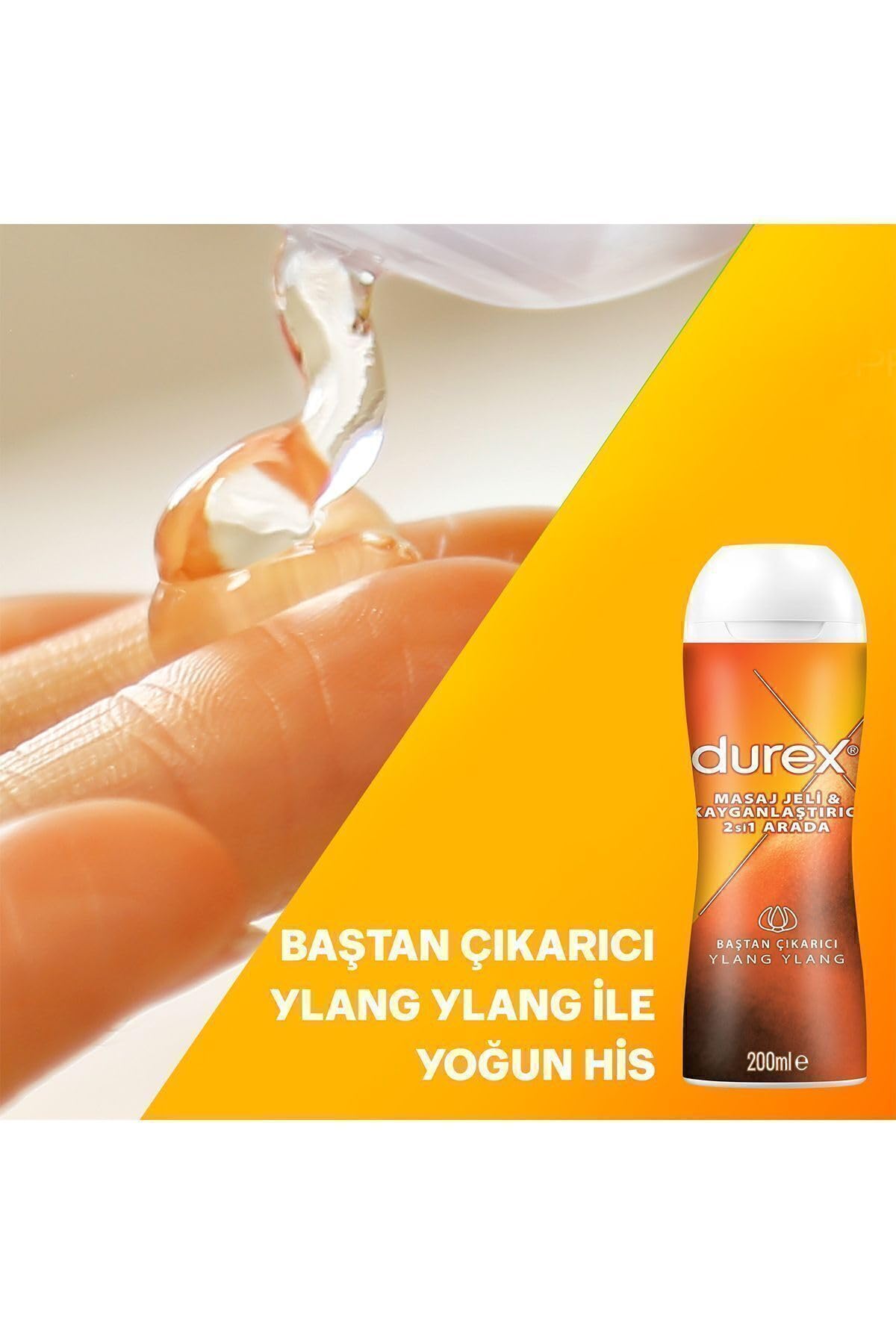 DUREX Play 2 in 1 Massagegel mit Ylang Ylang Gleitgel - 200 ml