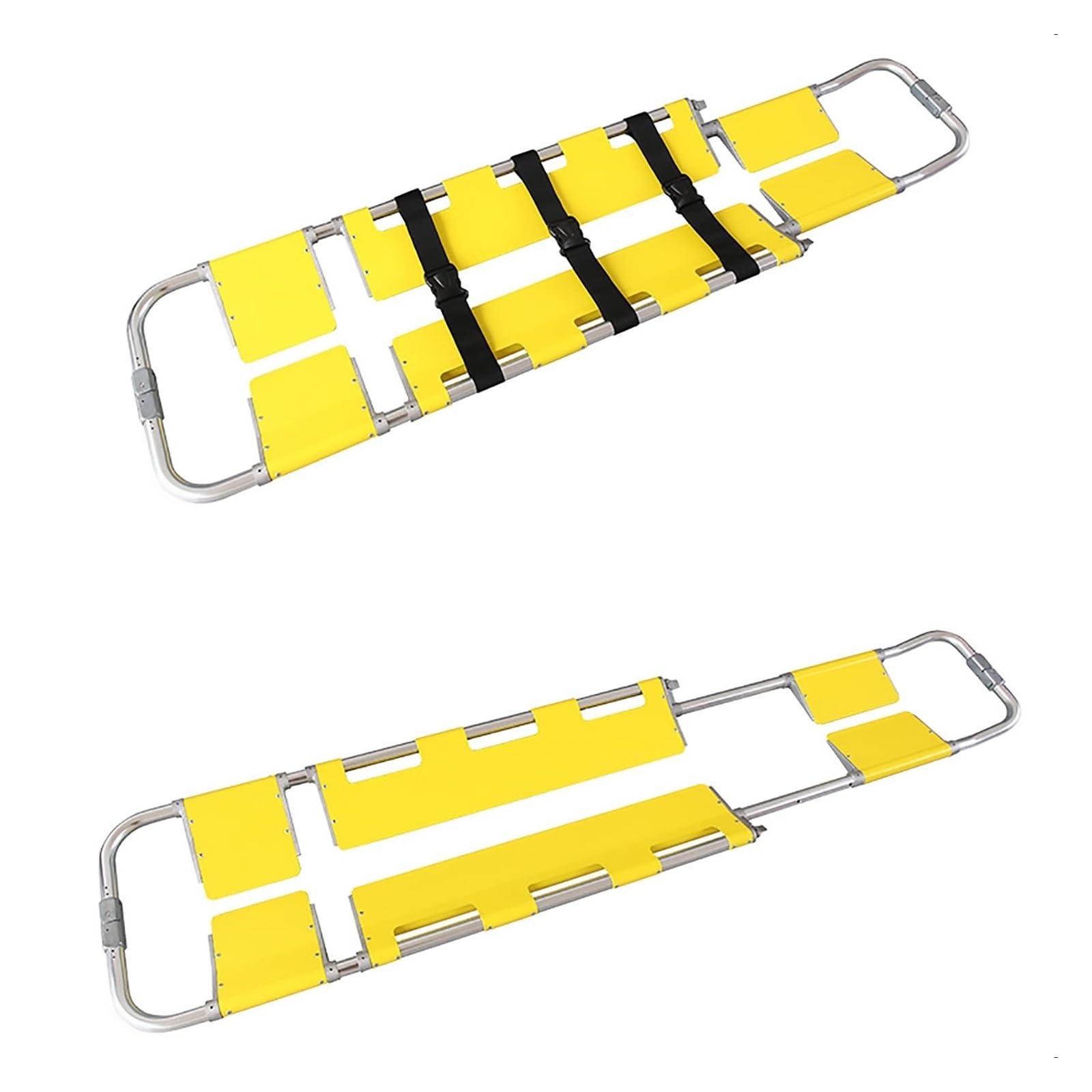 SWENEEN Folding Stretcher,Multifunctional Scoop Stretcher Simple Lightweight Retractable,