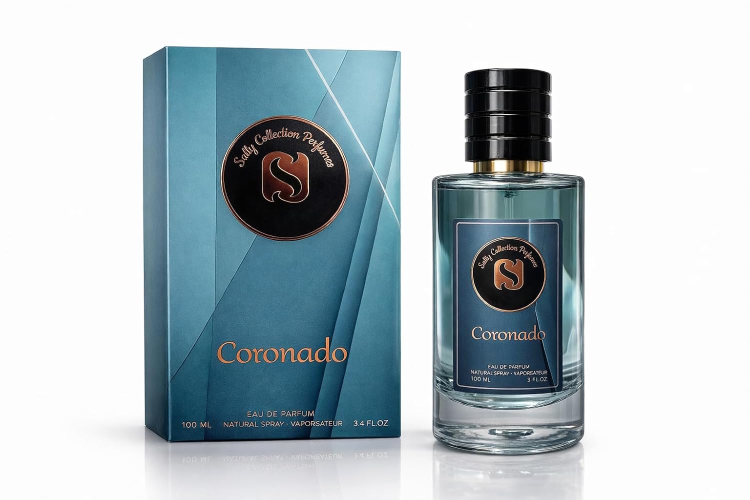 Coronado Eau de Parfum for Men, Classic Masculine Fragrance, Invigorating Citrus & Warm Spices, Long-lasting Elegance, Perfect for Any Occasion