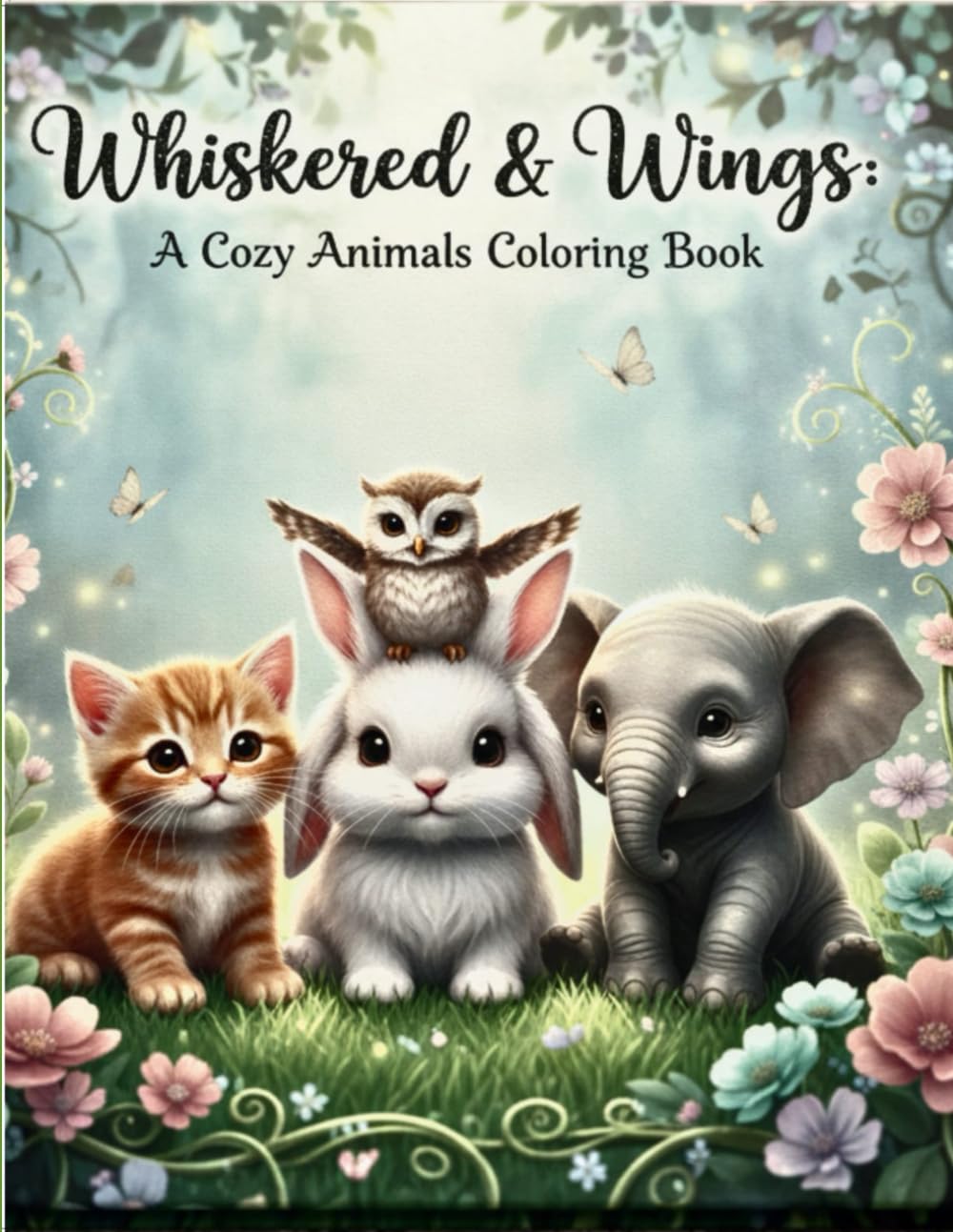 Whiskered & Wings: A Cozy Animals Coloring Book”: Vintage interaction for everyone