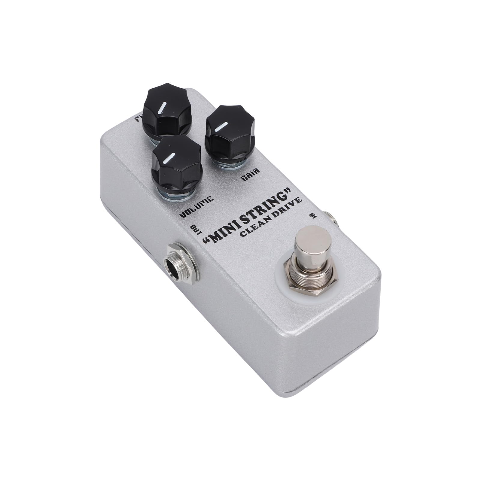 Pedale Effetti Overdrive per Chitarra, Pedale Amplificatore Analogico per Compressore Boost, Delay Tono Caldo con Ampia Gamma di Toni per Amplificatori per Chitarra Elettrica