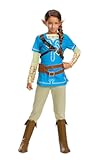 Link Breath Of The Wild Deluxe Costume&comma; Blue&comma; Medium &lpar;7-8&rpar;