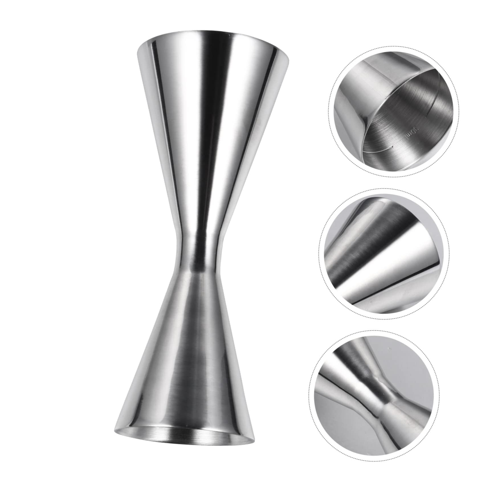 Amazon｜PAMINGONO ステンレス製ダブルジガー 30ml45mlの計量スケール