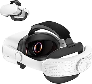 VZNEK Comfort Head Strap for Meta Quest 2,Elite Strap Replacement with Enhanced Comfort Support, VR Gaming Immersion Acces... Price In India
