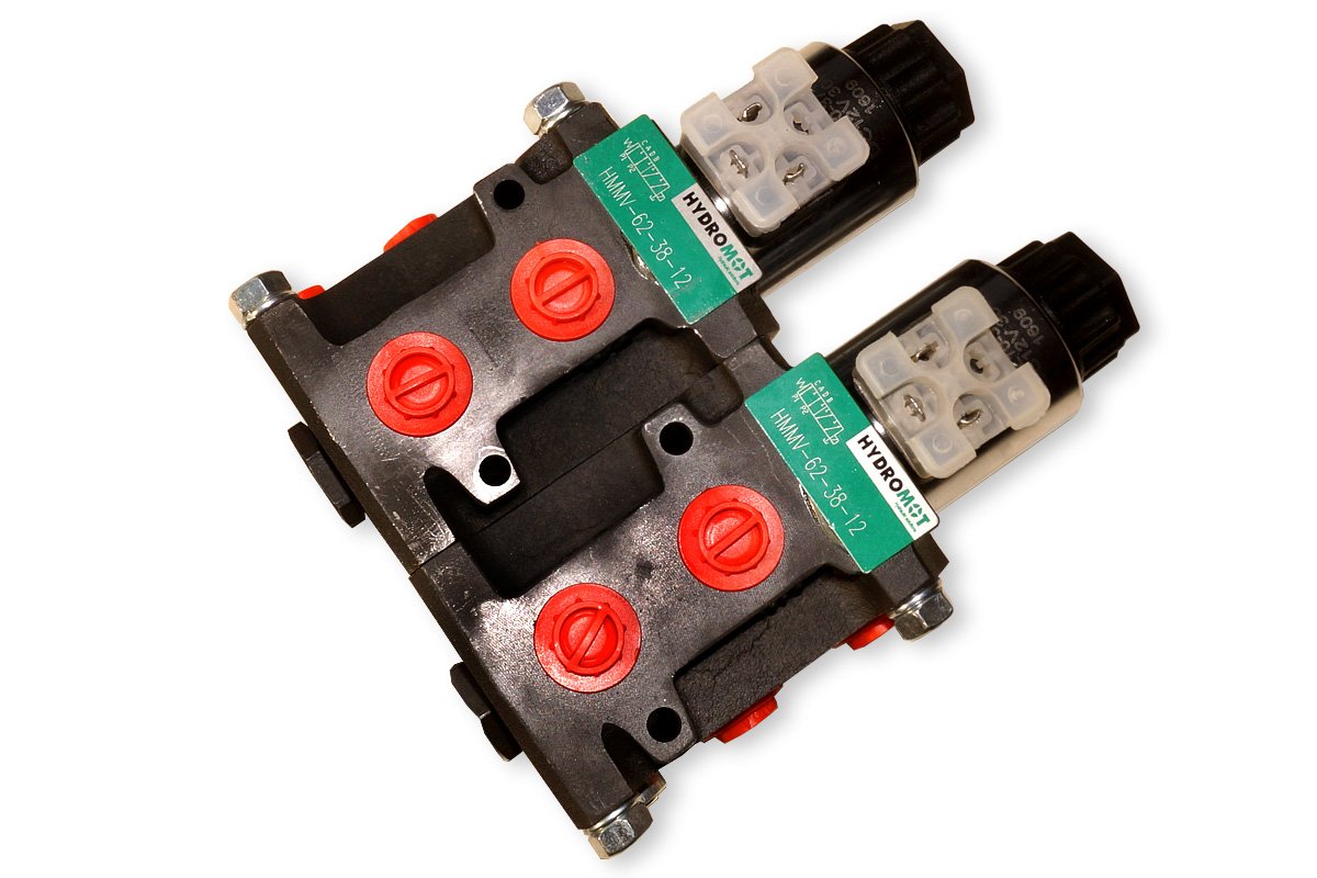 'Elettrovalvola/reversibile valvola a Vie, 8/3, 3/8, 12 Volt, 45 litri/min