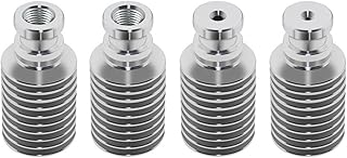 6pcs 3D Printer V5 J-head Heat Sink For Remote Extruder All Metal Long Short Distance Radiator Pipe Compatible For 1.75mm 3mm Filament (Color : E3D V5 Heatsink, Size : 6pcs D Long 3.0mm)