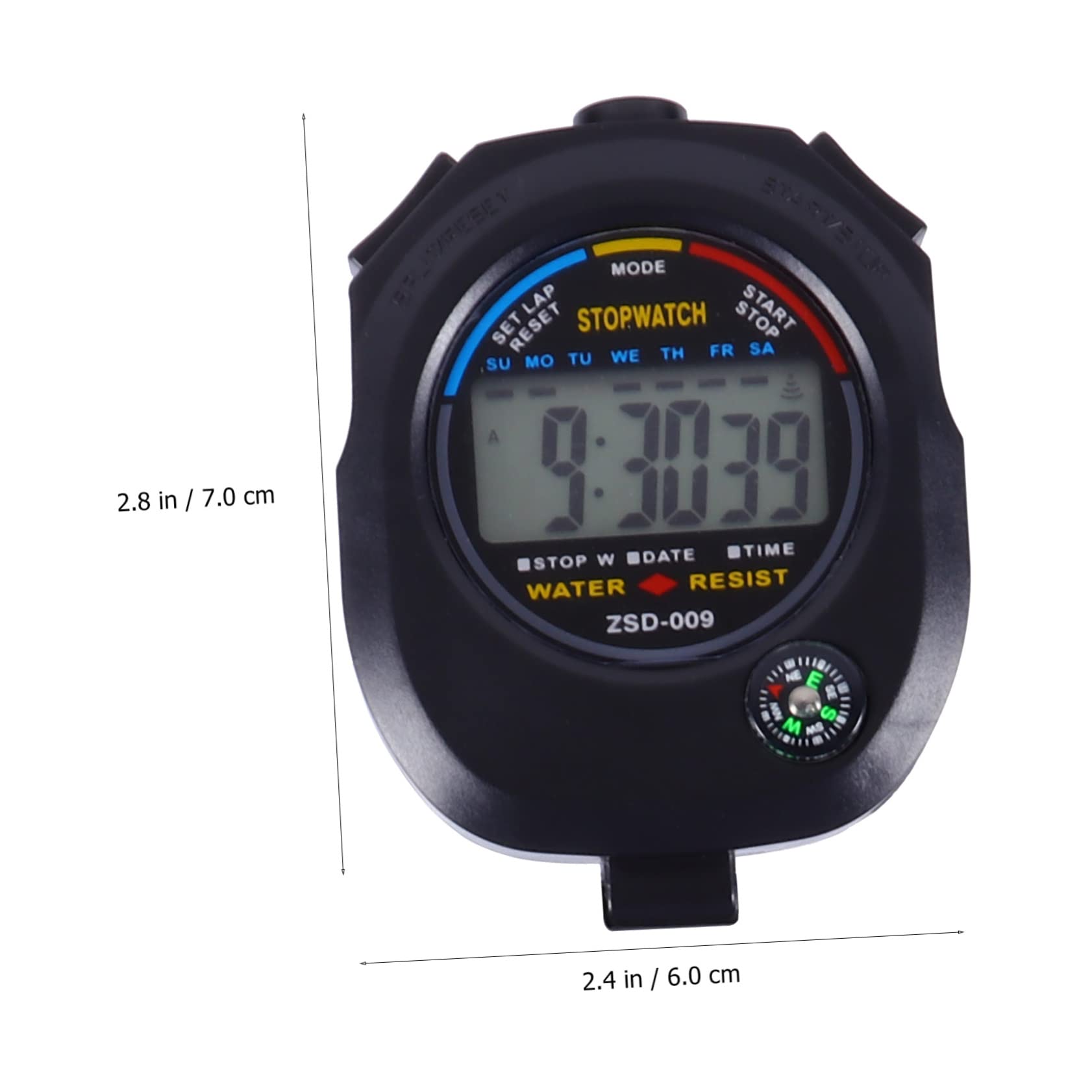 Mipcase Game Timer Large Display Electronic Watch Timer for Sports Lightweight Training Stopwatch