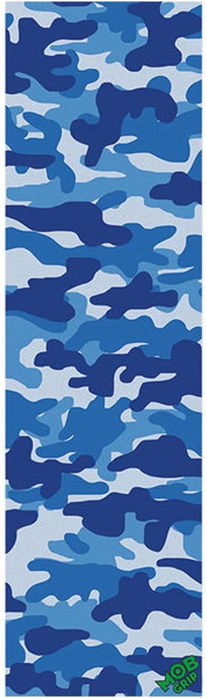 MOB Skateboard Griptape CAMO BLUE 9" x 33" Sheet