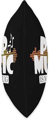 Miniatura 2 de Pop music Rock Punk Funk Rap Soul R'n'B Dancing Pop Music is My Drug R'n'B Singer Stars - Almohada de 18 x 18 pulgadas, multicolor