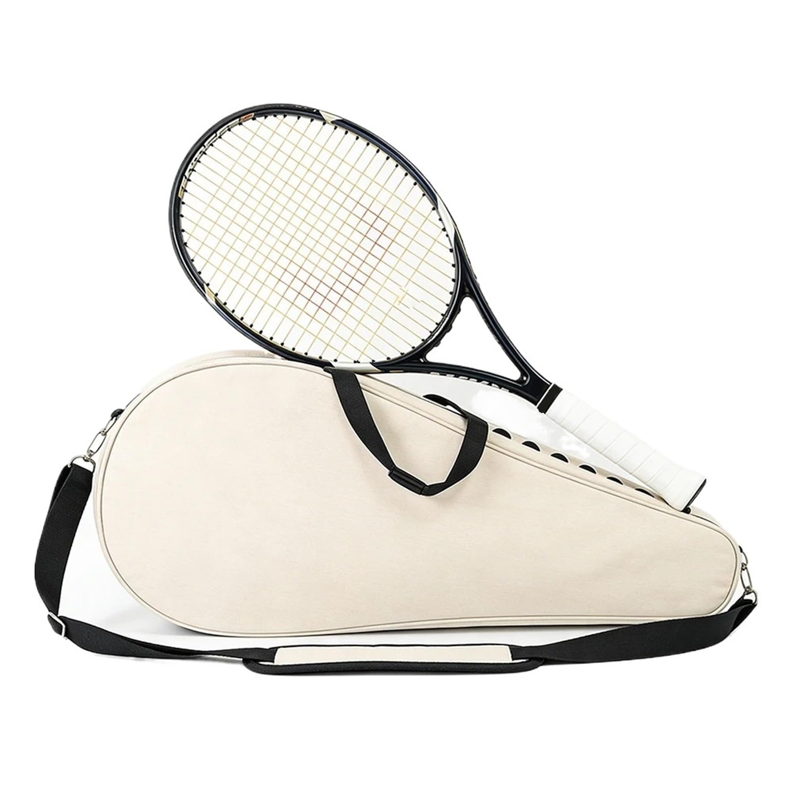 Mochila Tenis Bolsos De Hombro Individuales for Raquetas Tenis, Bolsa Bádminton, Funda Multifuncional, Volante Unisex, 1-2 Uds
