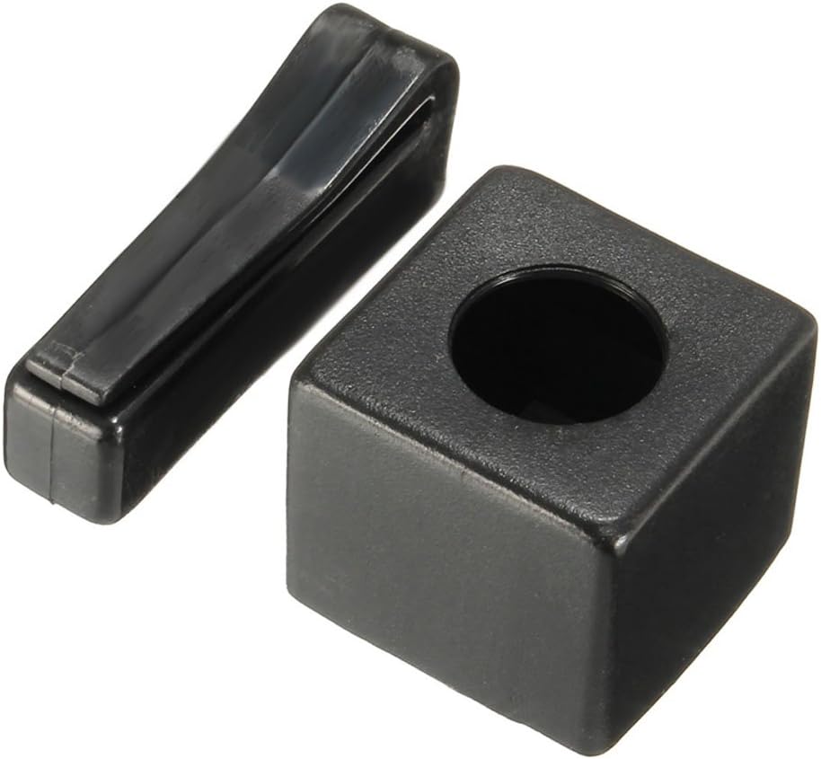 Mojoyce Pool Billiards Snooker Magnetic Cue Chalk Holder with Belt Clip