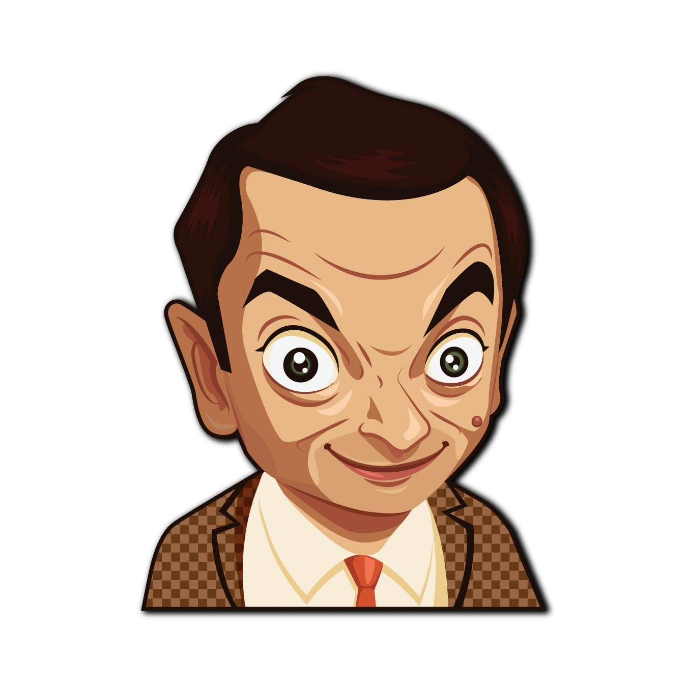 Bhai Please Mr Bean Wooden Fridge Magnet Pack Of 1 | Desertcart Seychelles