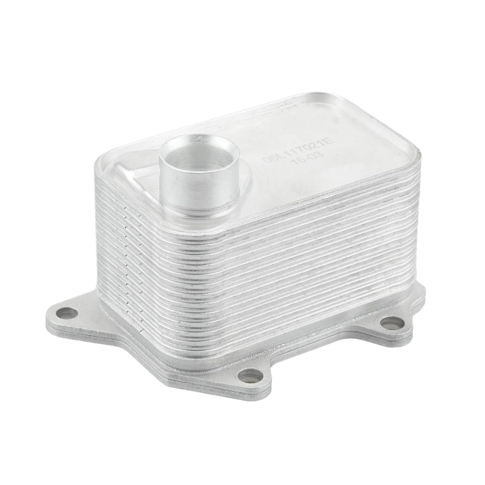 Chłodnica oleju samochodowego Pasuje do AUDI A1, A3/S3, A4 B8, A5, A6 C7, A7, Q3, Q5 2007-2020 1.8 T/2.0 T, Q7 chłodnica oleju silnikowego 06L117021E, 06L117021C, 06L117021G Płyta chłodząca