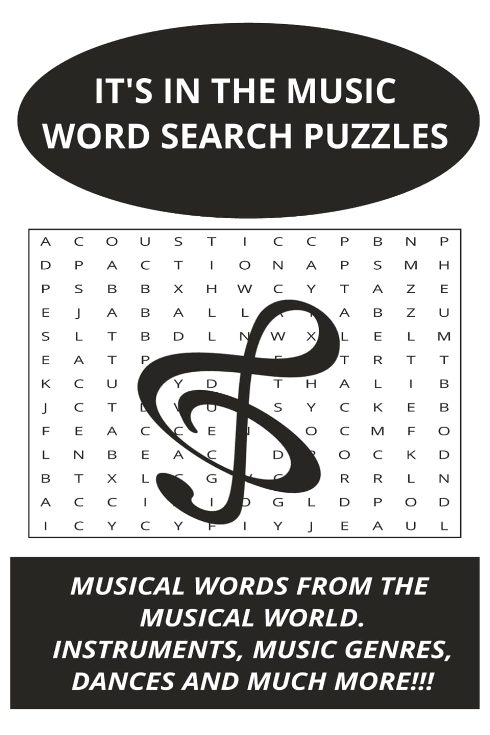 IT'S IN THE MUSIC - WORD SEARCH PUZZLES