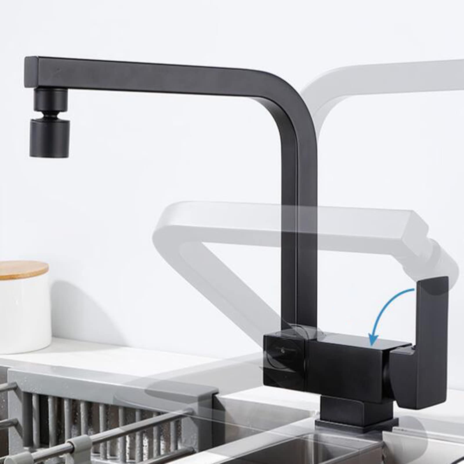 Amazon.co.jp: キッチン水栓 シンク水栓 キッチンシンクミキサータップ