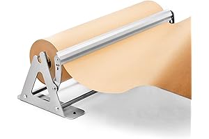 Heavy Duty Paper Roll Dispenser and Cutter: A Kraft Paper Essential for Seamless Dispensing
