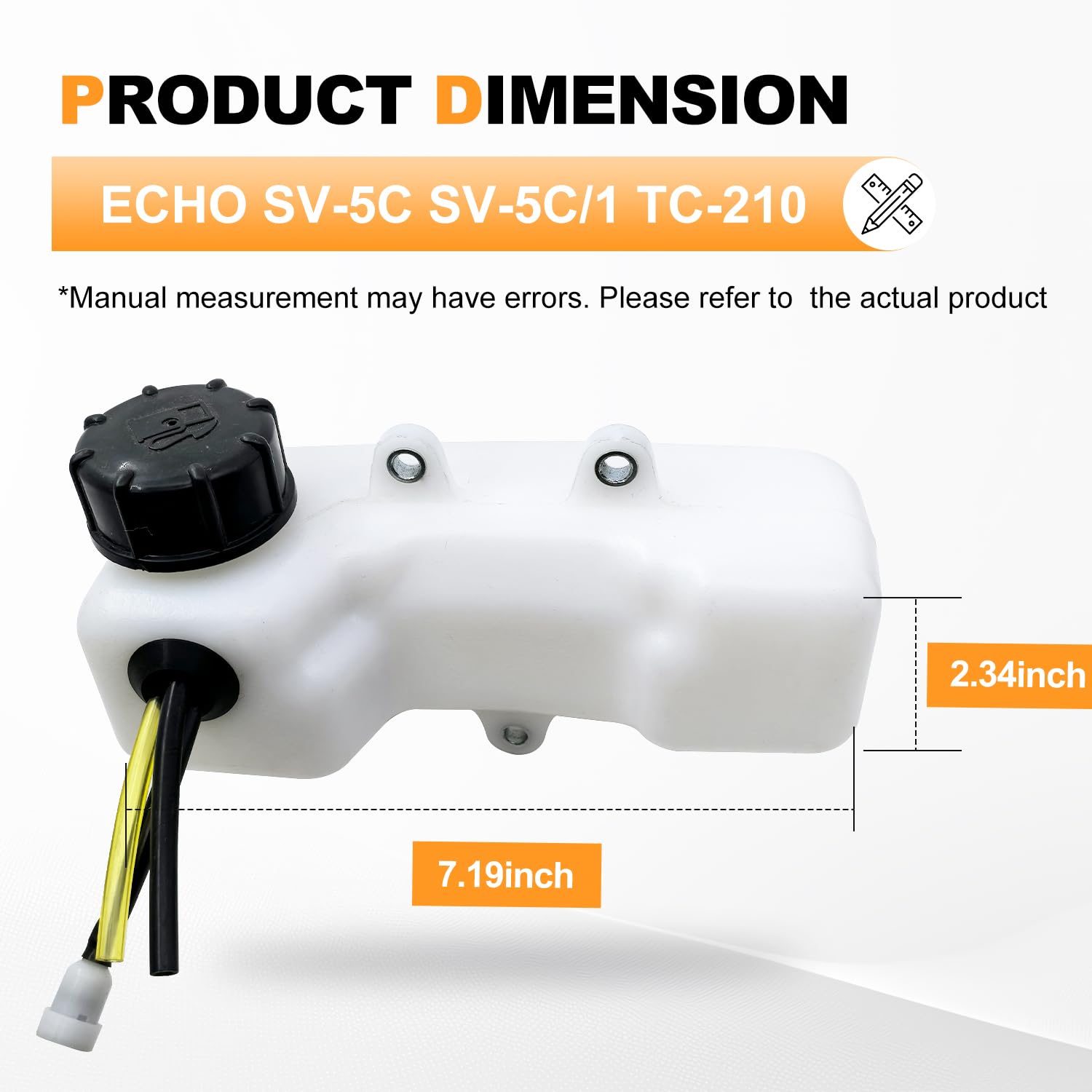 Kraftstofftank A350000300 - Kompatibel Mit Echo 2-Takt-Motoren