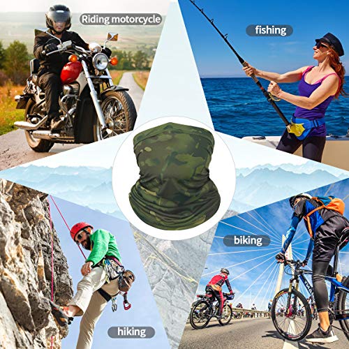 Image of Achiou Cooling Neck Gaiter, UV Protection Face Cover Scarf for Men Women