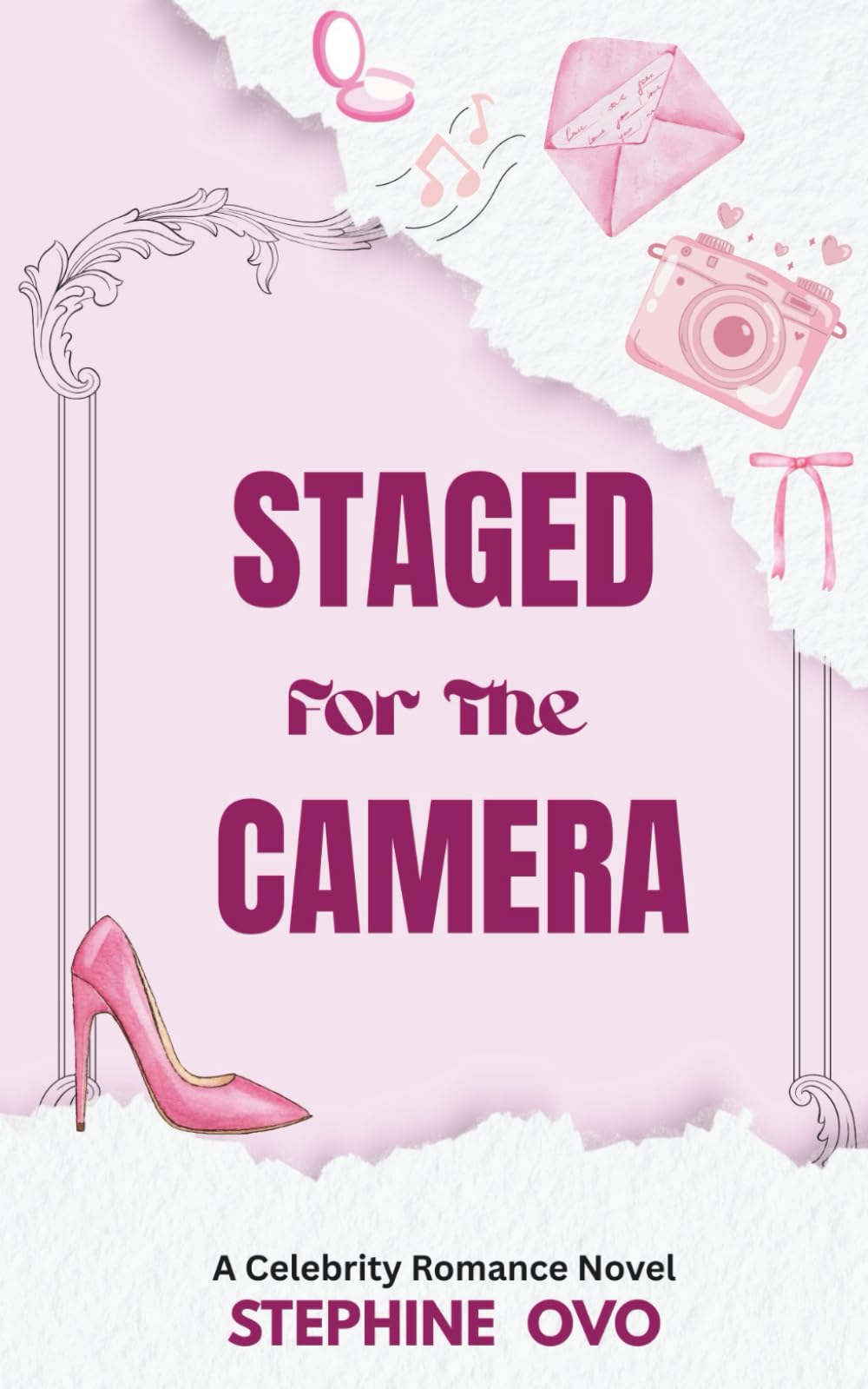 Staged For The Camera: A Celebrity Romance Novel (Elite Couples)