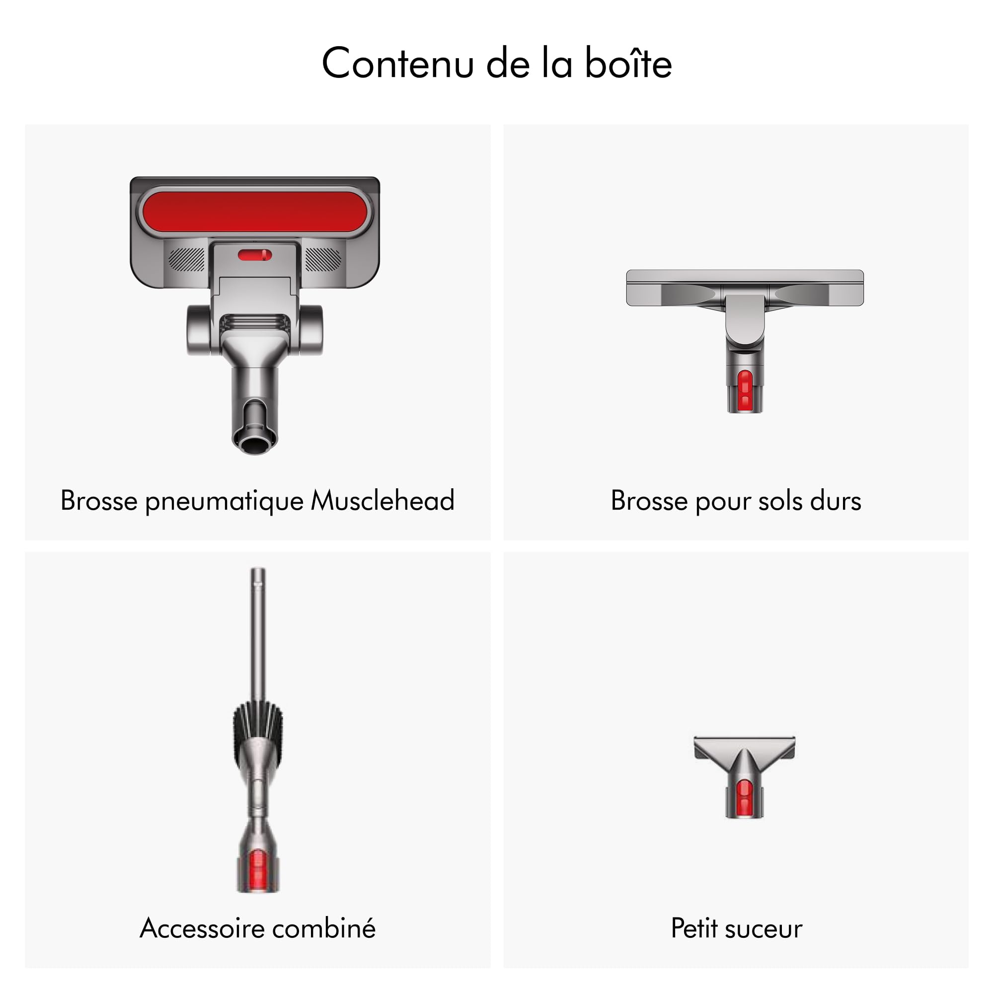 Dyson Big Ball™ Aspirateur traîneau Parquet 2 – Embout spécial pour sols en parquet