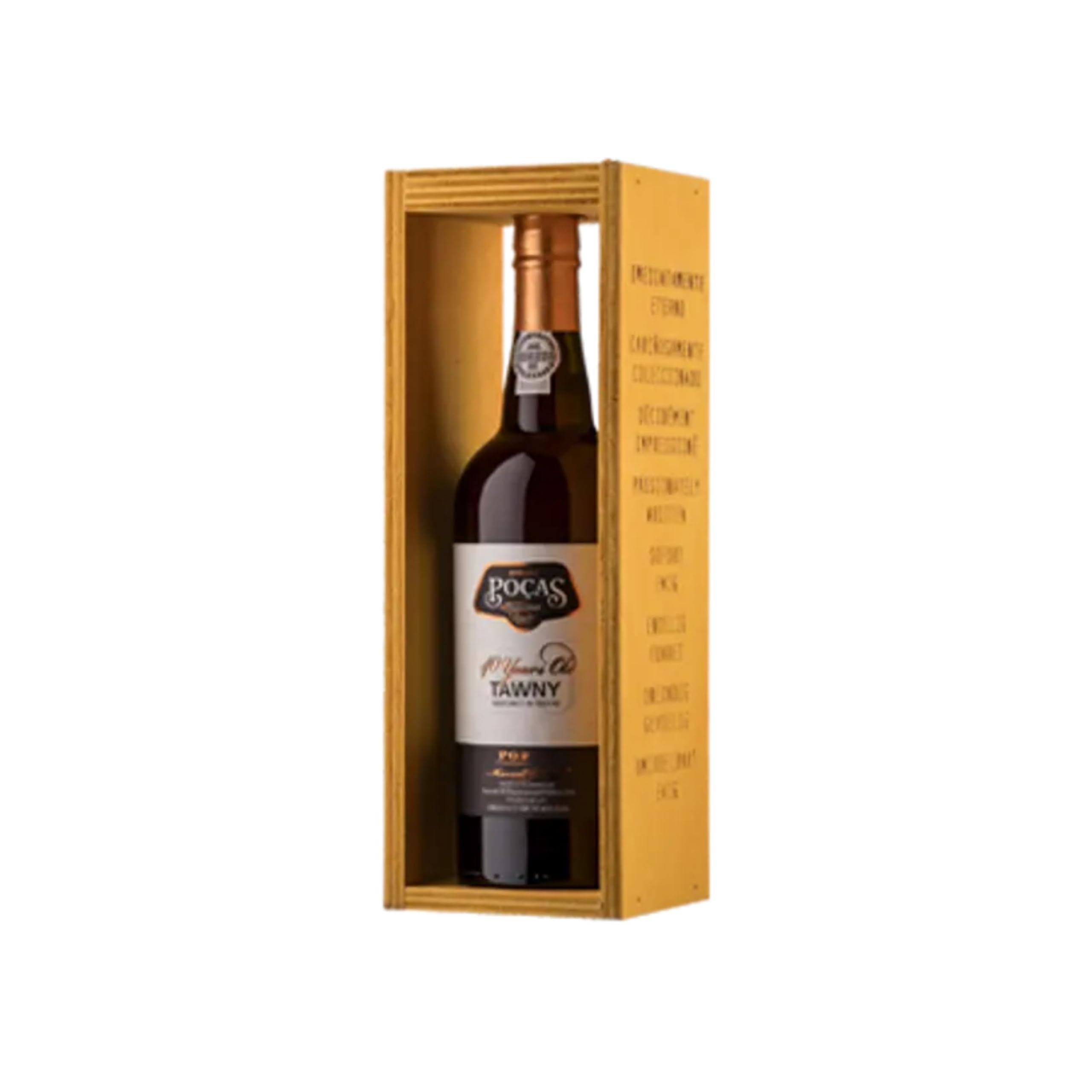 PORTO Manuel Poças | 40 YEARS OLD Tawny | ASTUCCIO IN LEGNO | 75cl - 20% Vol
