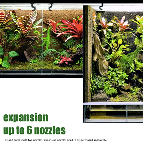 MRREPTILE Reptile Mister, Misting System for Reptiles Terrarium, Mister