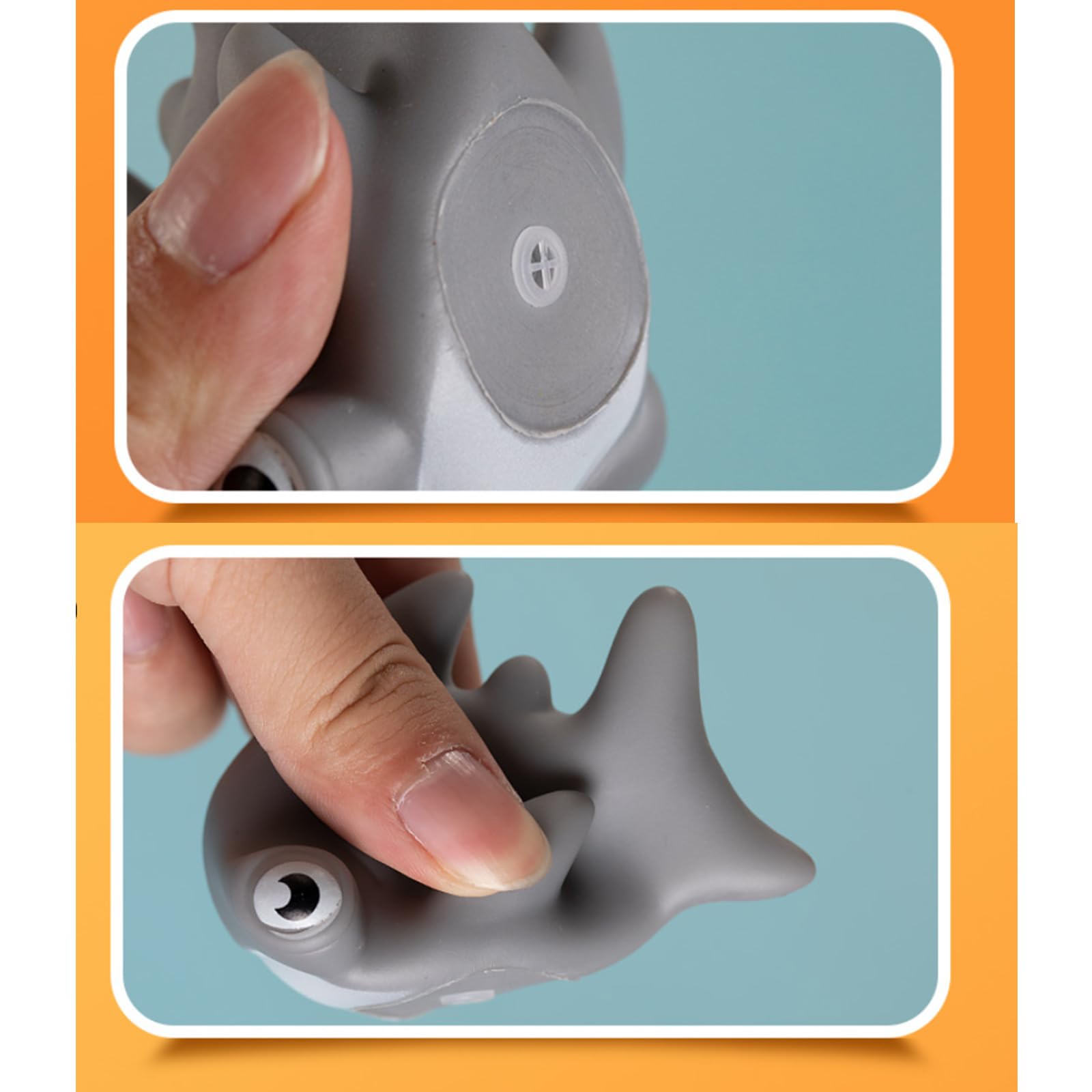 Amazon.co.jp: DAMIETU 20個パック 小さな魚のお風呂おもちゃ